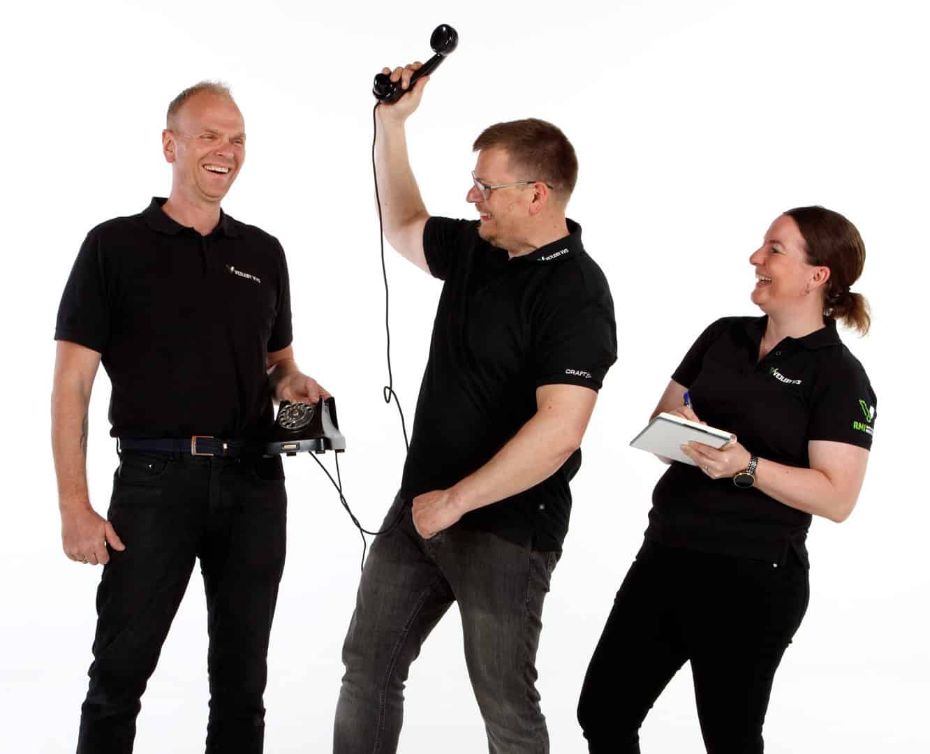 Gruppefoto af medarbejdere